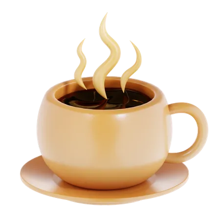 Hot Coffee  3D Icon