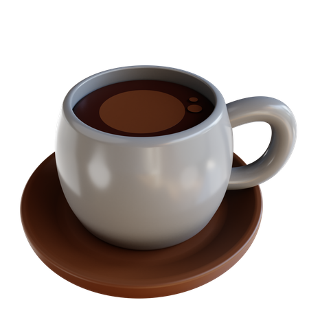 Hot Coffee  3D Icon