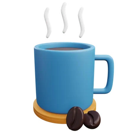 Hot Coffee  3D Icon