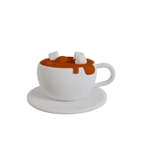 Hot Coffee  3D Icon