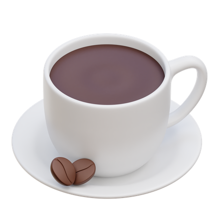 Hot Coffee  3D Icon