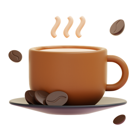 Hot Coffee  3D Icon