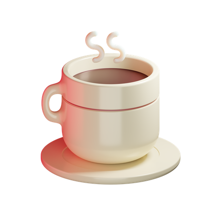 Hot Coffee  3D Icon