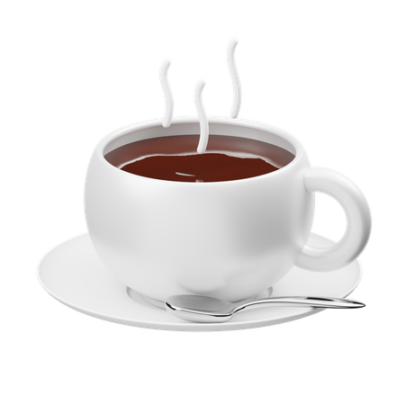 Hot Coffee  3D Icon