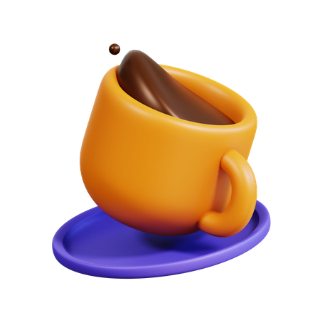 Hot Coffee  3D Icon