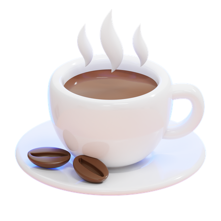 HOT COFFEE  3D Icon