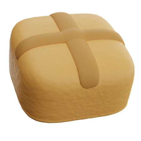 Hot Cross Buns  3D Icon