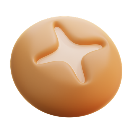 Hot Cross Buns  3D Icon