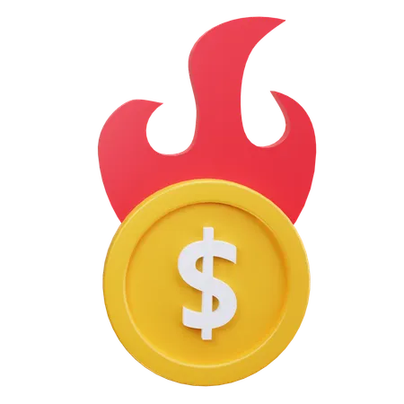 Hot Deal  3D Icon