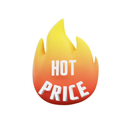 Hot Deal  3D Icon