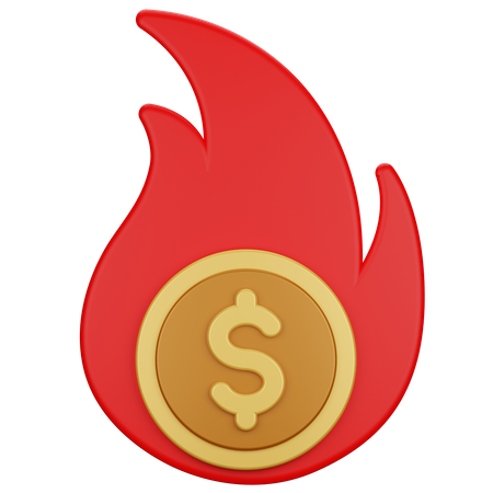 Hot Deal  3D Icon