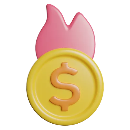 Hot Deal  3D Icon