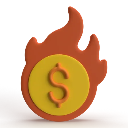 Hot Deal  3D Icon