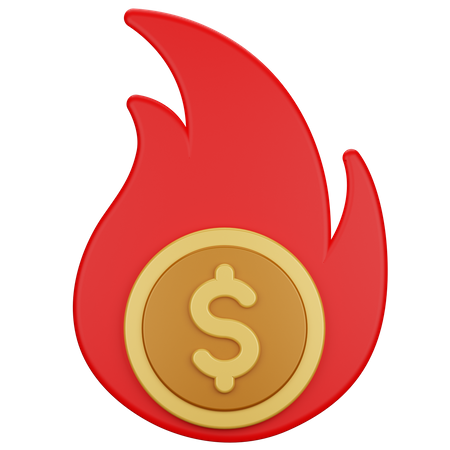 Hot Deal  3D Icon