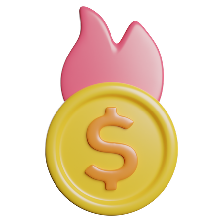Hot Deal  3D Icon