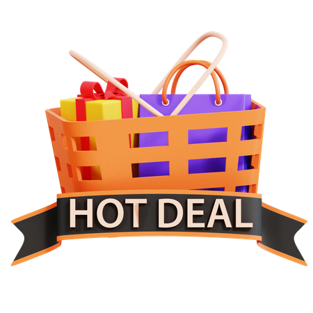 Hot Deal  3D Icon