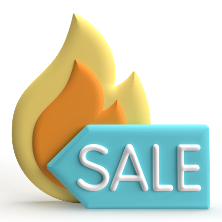 Hot Deal  3D Icon