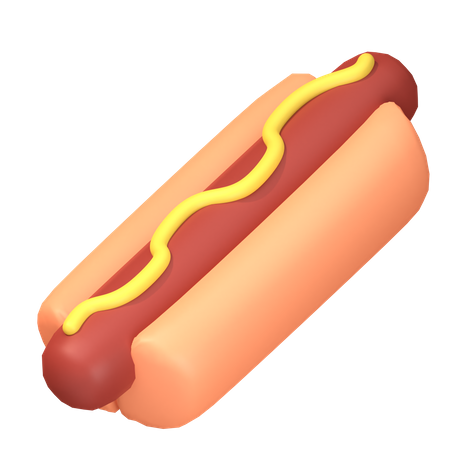 HOT_DOG  3D Icon