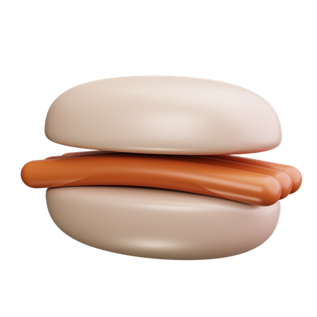 Hot Dog  3D Icon