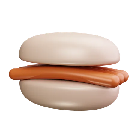 Hot Dog  3D Icon