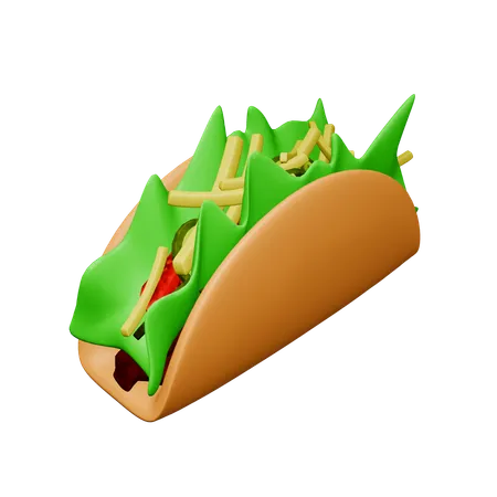 Hot Dog  3D Icon