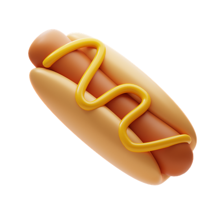 HOT DOG  3D Icon