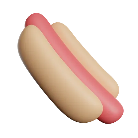 Hot-dog  3D Icon