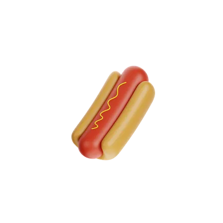 Hot-dog  3D Icon