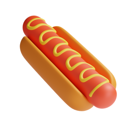 Hot Dogs  3D Icon