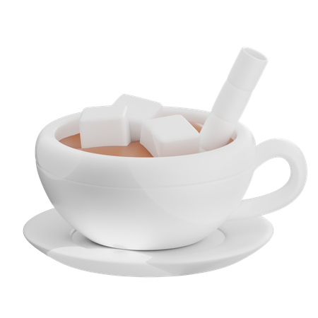 Hot Drink  3D Icon