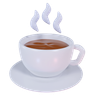 hot-drink 3d illustration