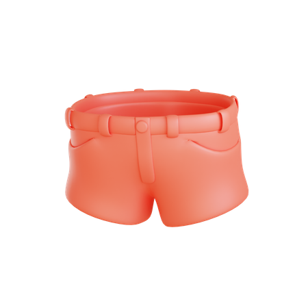 Hot Pants Jeans  3D Icon