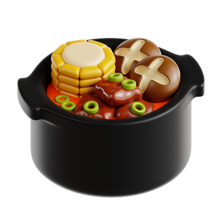 Fondue  3D Icon