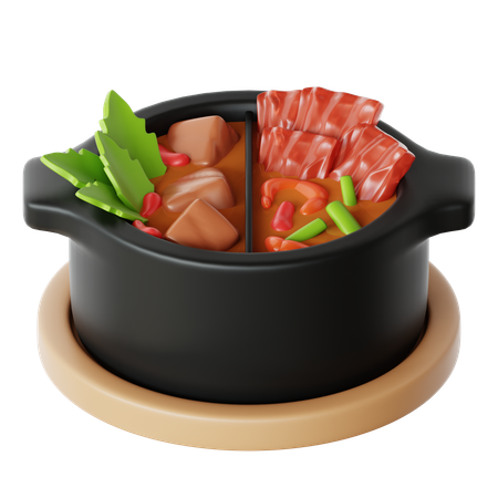 Fondue  3D Icon