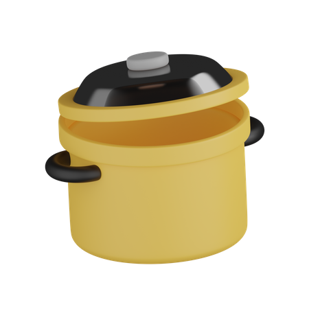 Hot Pot  3D Icon