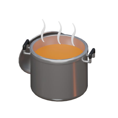 Hot Pot  3D Icon