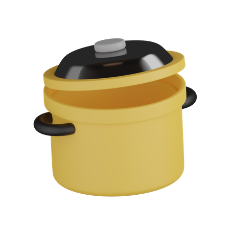 Hot Pot  3D Icon
