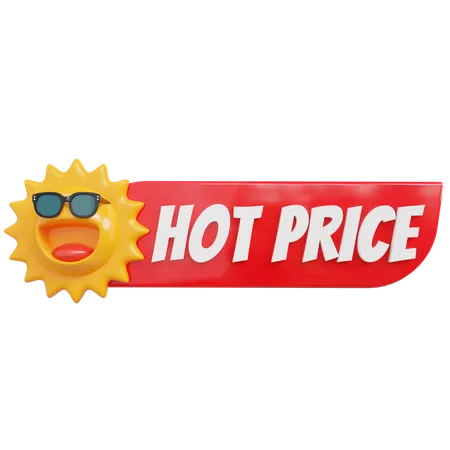 Hot price 2  3D Icon