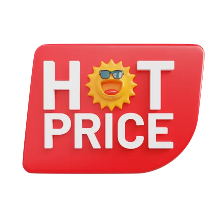 Hot price  3D Icon