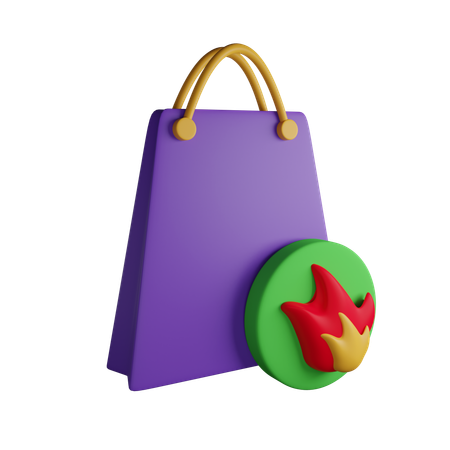 Hot product  3D Icon