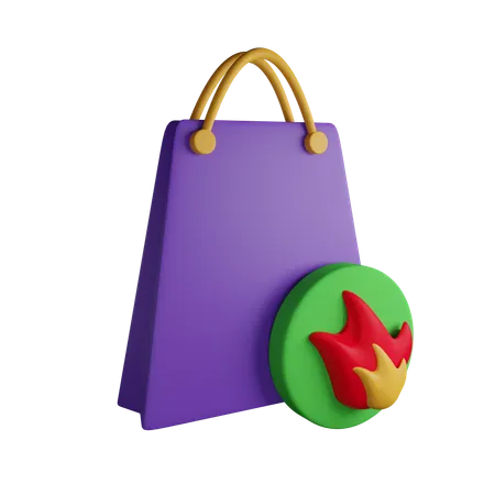 Hot product  3D Icon