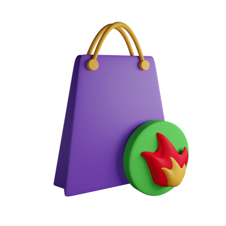 Hot product  3D Icon