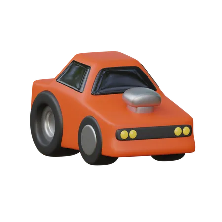 Hot Rod  3D Icon