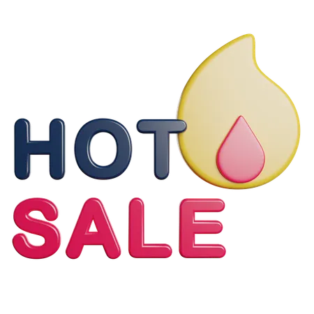 Hot Sale Offer Cart 3D Icon