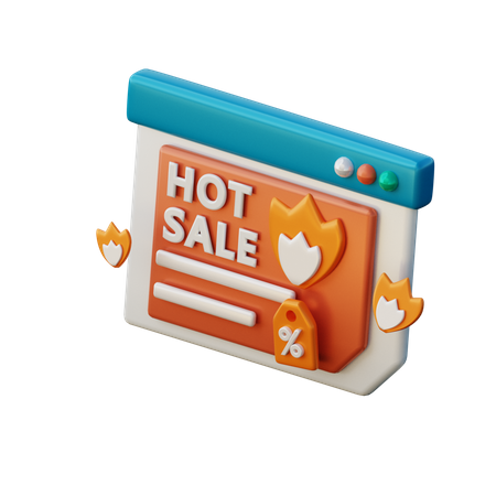 Hot Sale  3D Illustration