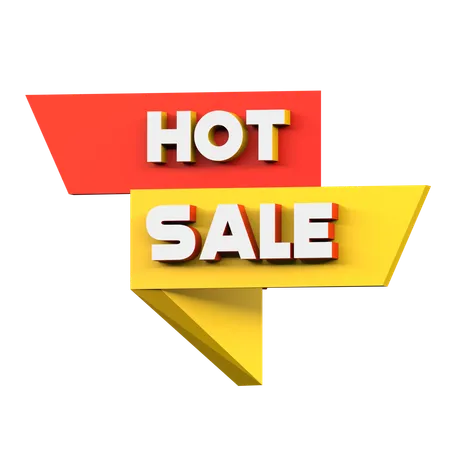 Hot sale shopping  3D Icon