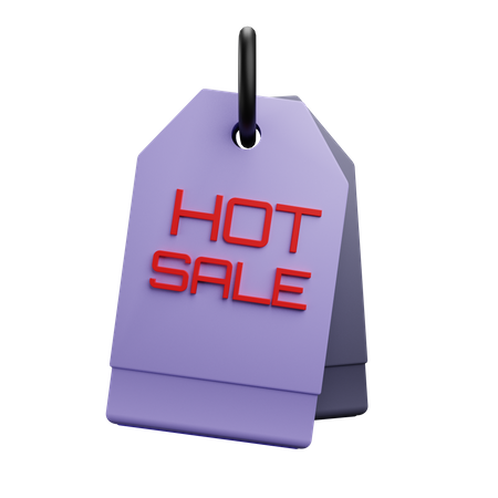 Hot Sale Tag  3D Icon