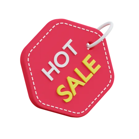 Hot Sale Tag  3D Icon