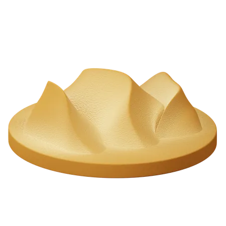 Hot Sand  3D Icon