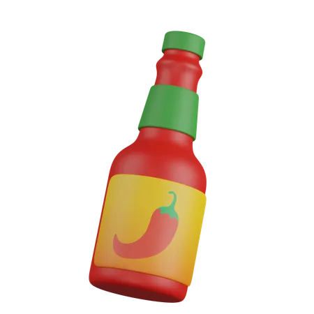 Hot sauce  3D Icon